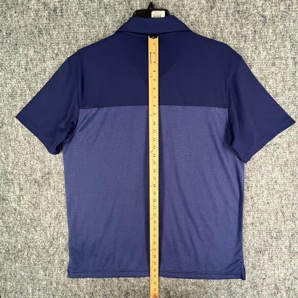 Bolle Shirt Mens Extra Large Blue Polo Golf Performance Tech CareerRugby Flex - Picture 9 of 11